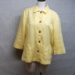 Chico's Linen Jacket